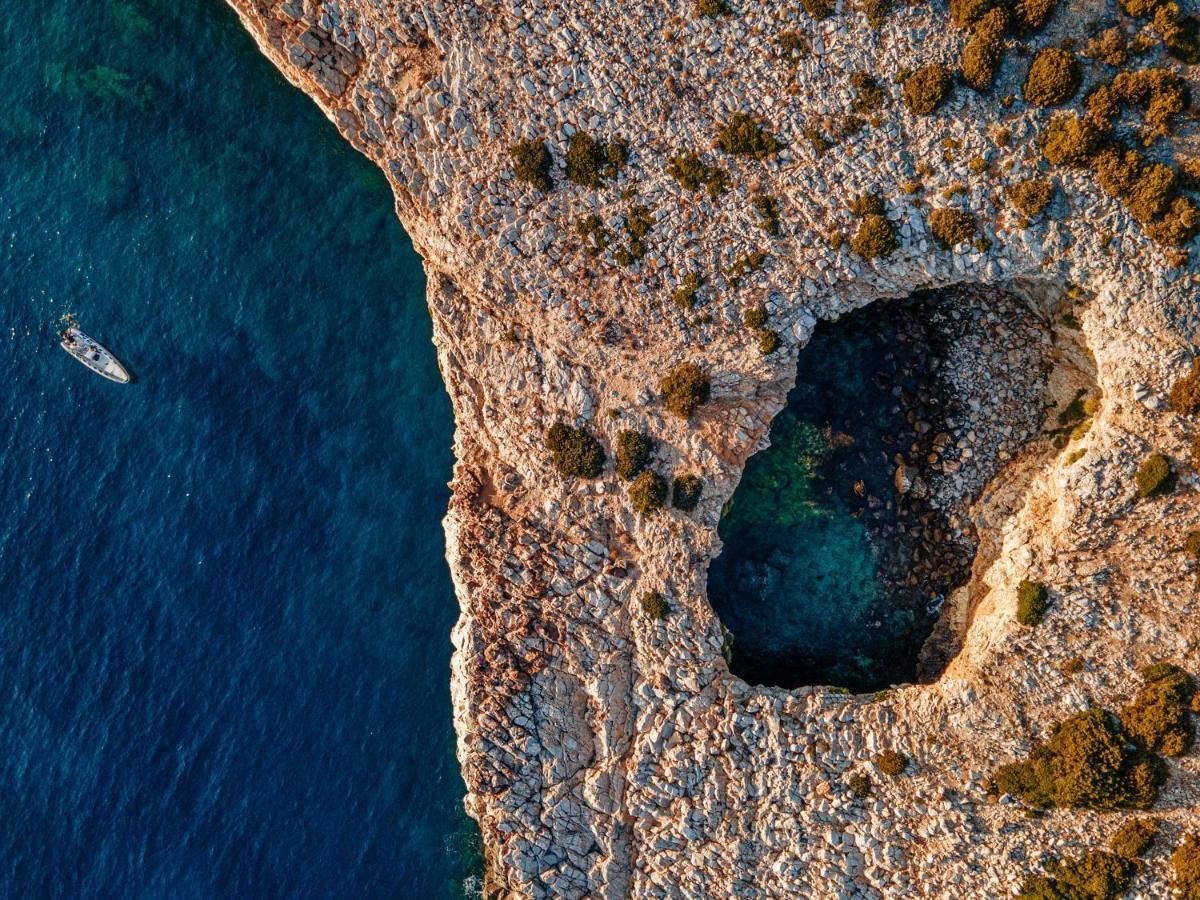 Anemos Villa Páros Buitenkant foto